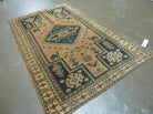 4' X 6' Antique Handmade Turkish Anatolian Wool Rug Camel Vegetable Dyes - Jewel Rugs