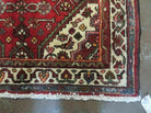 3'4" X 9'5" Vintage Handmade India Floral Oriental Wool Runner Rug # 116 Nice - Jewel Rugs