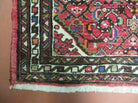 2.5' X 4' Vintage Red Handmade Indian Floral Oriental Rug - Jewel Rugs