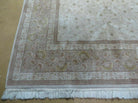 6' X 9' Vintage Handmade Fine Chinese Floral Oriental Silk & Wool Rug Carpet - Jewel Rugs