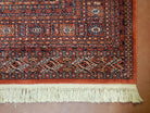 8.8 x 12 Karastan Bokhara Rug, Wool Area Carpet #722, Authentic Karastan, Turkoman Bukhara, Living Room Rug, 9x12 Vintage Karastan Rug Nice - Jewel Rugs