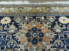 6' X 9' Vintage Handmade Knotted Turkish Caucasian Design Wool Rug Nice - Jewel Rugs