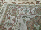 4'X 12' Vintage Handmade Indian Agra Wool Rug Runner Nice Tea Washed - Jewel Rugs