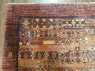 8' x 11' 7" Hand Finished Couristan Modern Contemporary Wool Rug Belgium Brown - Jewel Rugs