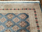 9' X 13' Vintage Handmade Fine Bokhara Turkoman Yamud Pakistan Wool Rug Nice - Jewel Rugs