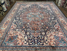 Karastan Rug 8.8 x 12 Kaaashaan Medallion #741, Original Collection 700 Series, Discontinued Wool Karastan Carpet Traditional Medallion Rug - Jewel Rugs