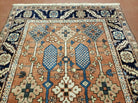 4' X 6' Handmade Turkish Wool Rug Decorative Rust Red Blue - Jewel Rugs