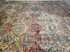 10' X 14' Karastan Multicolor Panel Kirman # 717 Wool Rug American Beauty - Jewel Rugs