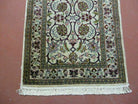 2' X 9.5' Vintage Handmade Fine Turkish Hereke Silk Rug Runner - Jewel Rugs