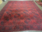 9' X 11' Antique Handmade Afghan Bashir Turkoman Bokhara Balouch Wool Rug # 721 - Jewel Rugs