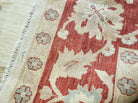 10' X 14' Vintage Handmade PESHAVAR CHOBI Pakistani Agra wool Carpet Nice - Jewel Rugs