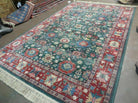 5' 9" X 9' Karastan Kuba Pattern 700 / 797 Wool rug American Made Nice - Jewel Rugs