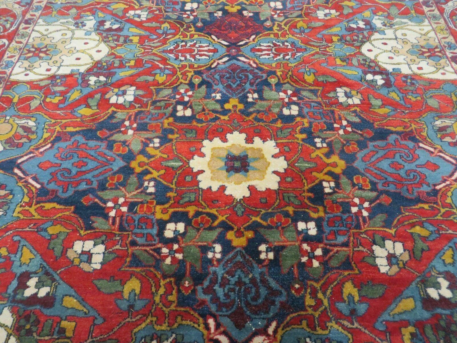 8' X 11' Antique Handmade Fine Turkish Wool Rug Carpet Colorful Nice - Jewel Rugs