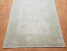 4x6 Karastan Solitaires Rug, Wool Pile, Design 217-70468, Aspen Pattern, Leaf Green & Cream 3'11 x 6' Foyer Rug, Entryway Bedroom Rug, Nice - Jewel Rugs