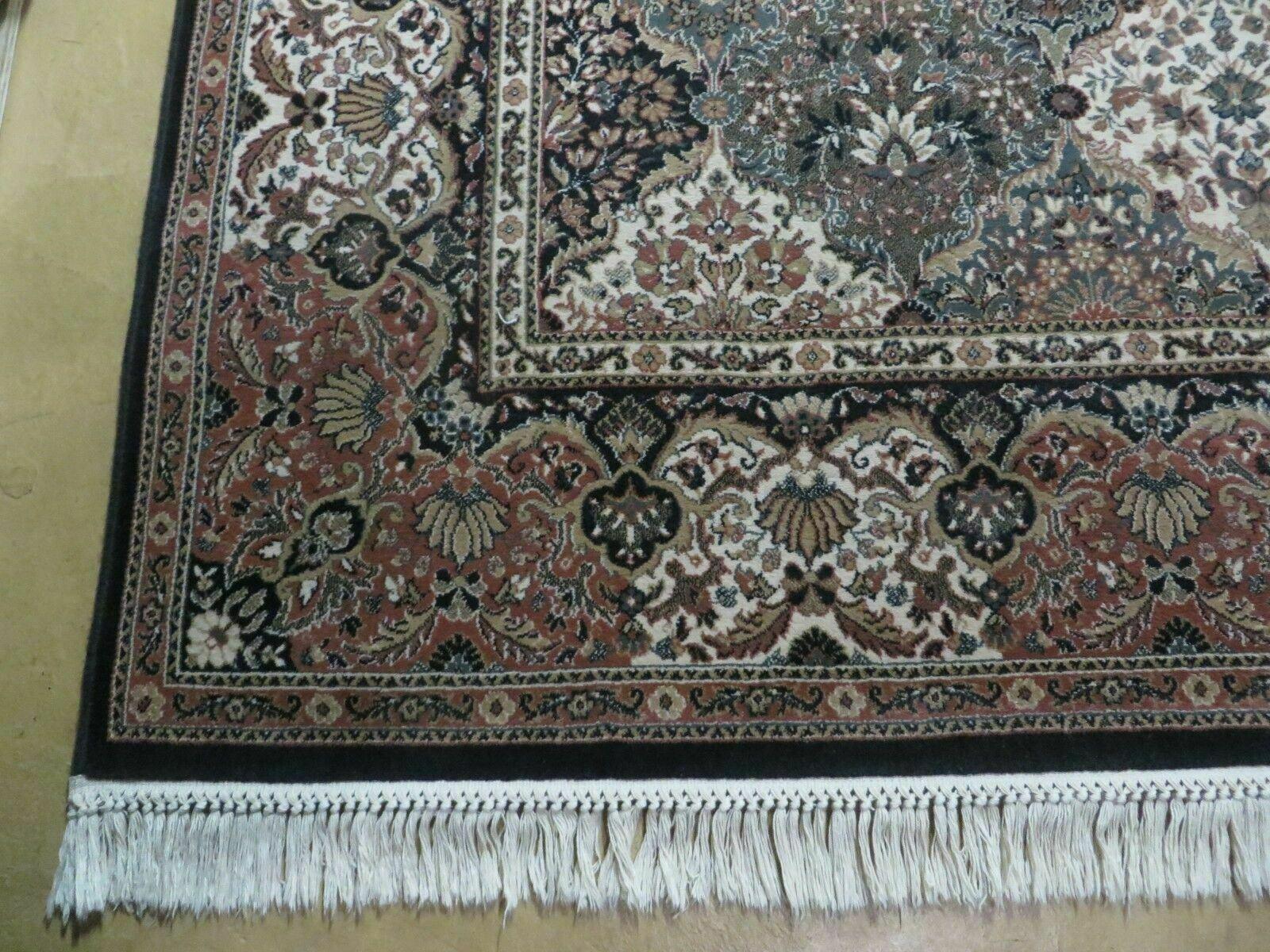 8' X 10' Kurdamir Belgium Machine Made Kirman Multicolor Panel Wool Rug Nice - Jewel Rugs