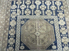 4' X 5' Antique 1880 Handmade Caucasian Shirvan Wool Rug Estate Found - Jewel Rugs