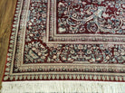 10' X 14' Vintage Handmade Oriental Wool Rug Carpet Organic Wine Red Nice - Jewel Rugs