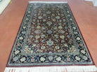 4' X 6' Vintage Handmade Pakistan Floral Oriental Wool Rug Carpet Fine Weave - Jewel Rugs