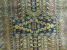 3' X 4' Vintage Handmade Pakistan Bokhara Turkoman Balouchi Wool Rug Mat Nice - Jewel Rugs