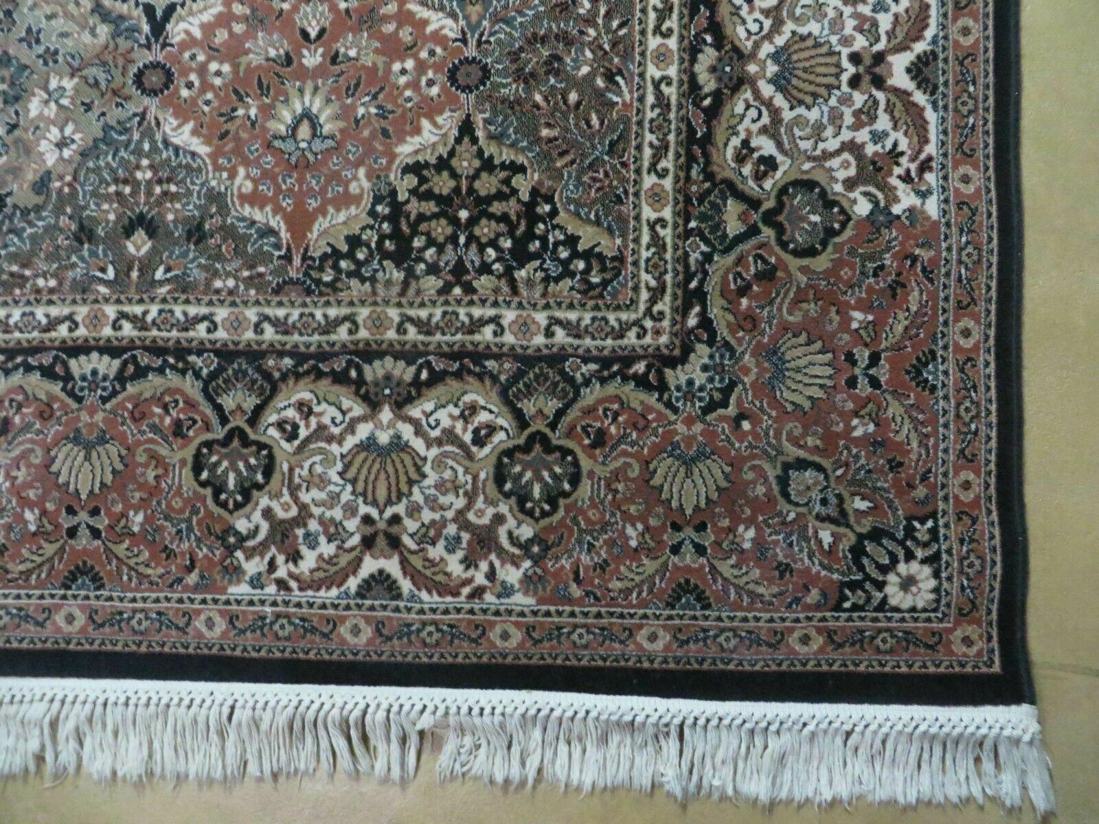 8' X 10' Kurdamir Belgium Machine Made Kirman Multicolor Panel Wool Rug Nice - Jewel Rugs