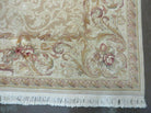 6' X 9' Vintage Handmade Wool Rug Aubusson Savonnerie European Design Nice #815 - Jewel Rugs