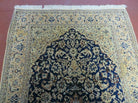 4' X 6' Handmade Ultra Fine India Floral Oriental Wool Silk Rug Hand Knotted - Jewel Rugs