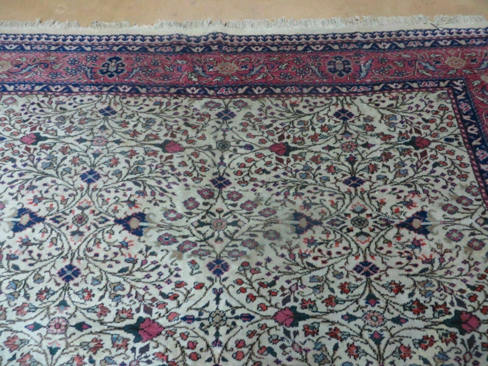 7' X 10' Semi Antique Handmade Turkish Sevas Kayseri Wool Rug Carpet Organic - Jewel Rugs