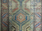 3'4" X 12' Antique Hand Made Turkish Wool Rug Runner Carpet Camel Hair Nice - Jewel Rugs