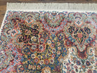 10x14 Karastan Kirman Rug, Karastan Floral Kirman 742, Wool Karastan Carpet, 10 x 14 Vintage Area Rug USA, Original Collection 700 Series - Jewel Rugs