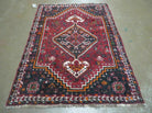 4' X 6' Antique Handmade Turkish Wool Veg Dyes Rug Organic Red Nice M10 - Jewel Rugs