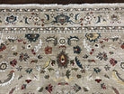 Ralph Lauren Rug 8x10 ft, Beige Room Sized Carpet 8 x 10, Persian Design Rug, Floral Allover Rug, Traditional Area Rug, Oriental Rug - Jewel Rugs