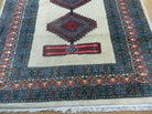 4' X 6' Vintage Handmade Bokhara Turkoman Pakistan Wool Rug Carpet Nice - Jewel Rugs