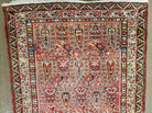 3' 4" X 15' Antique Oriental Karabagh Floral Handmade Wool Runner Rug Red Nice - Jewel Rugs