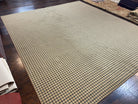 Panel Design Area Rug 10x12, Power-Loomed Rug, Beige, Square Panel English Pattern, 10 x 12 Carpet, Modern Rug - Jewel Rugs