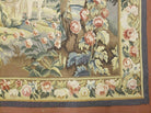 5' 3" X 7' Tapestry French Design Handmade Aubusson Weave Nature One Of A Kind - Jewel Rugs