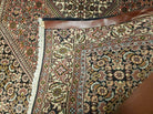 4' X 6' Vintage Fine Handmade India Allover Geometric Oriental Wool Rug Organic - Jewel Rugs