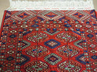 3' X 5' Vintage Handmade Bokhara Turkoman Pakistan Wool Rug Carpet Nice - Jewel Rugs