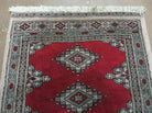 2' X 3' Vintage Handmade Pakistani Turkoman Bokhara Yamud Rug - Jewel Rugs