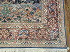 6' X 9' Vintage Hand Made Pakistan Floral Wool Rug Carpet Tree Of Life Detail - Jewel Rugs