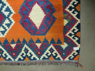 4' X 6' Vintage Turkish Kilim Handmade Flat Weave Wool Rug Veg Dye Nice - Jewel Rugs