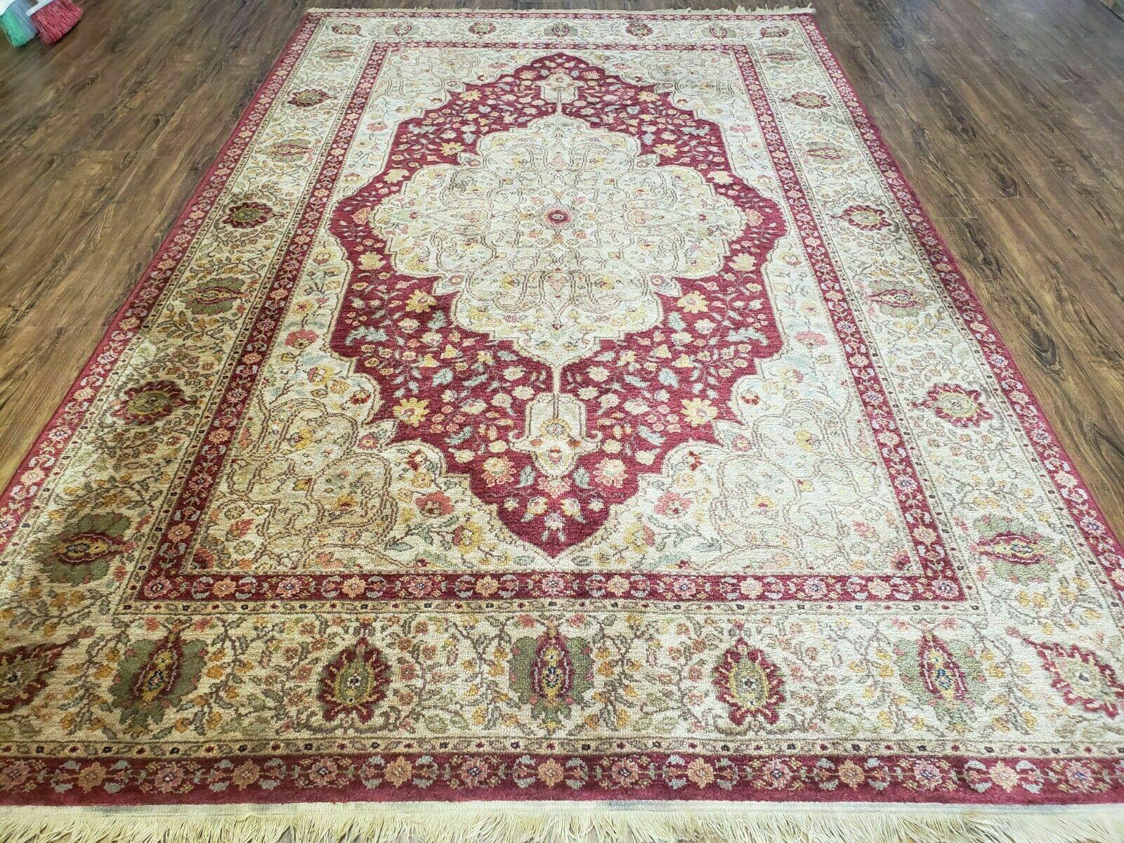 5 '9" X 9' Karastan Antique Legends Pattern Royal American Wool Rug Rare - Jewel Rugs