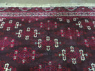 7' X 10' Antique Handmade Yamud Turkoman Wool Rug Excellent - Jewel Rugs