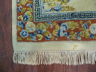 4' X 6' Vintage Handmade Indo Chinese Wool Rug Nice - Jewel Rugs