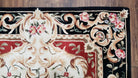 Chinese Aubusson Rug 5x8, Safavieh Area Rug 5 x 8, Hand-Tufted, Wool, Ivory Black Red, European Style Carpet, Safavieh Carpet, Elegant Rug - Jewel Rugs