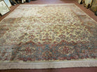 10' X 12' Karastan Ivory Kirman # 788 Wool Area Rug American Made Beauty - Jewel Rugs