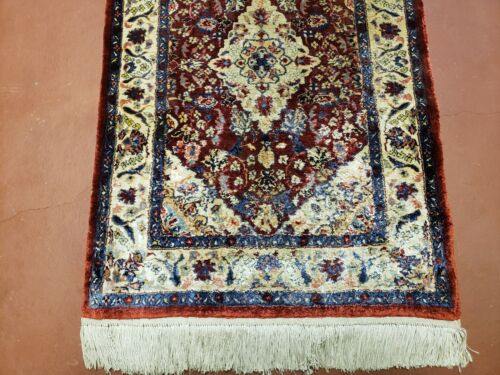 2' X 3' Handmade Chinese Floral Oriental Silk Rug Carpet Nice Bird Flowers - Jewel Rugs