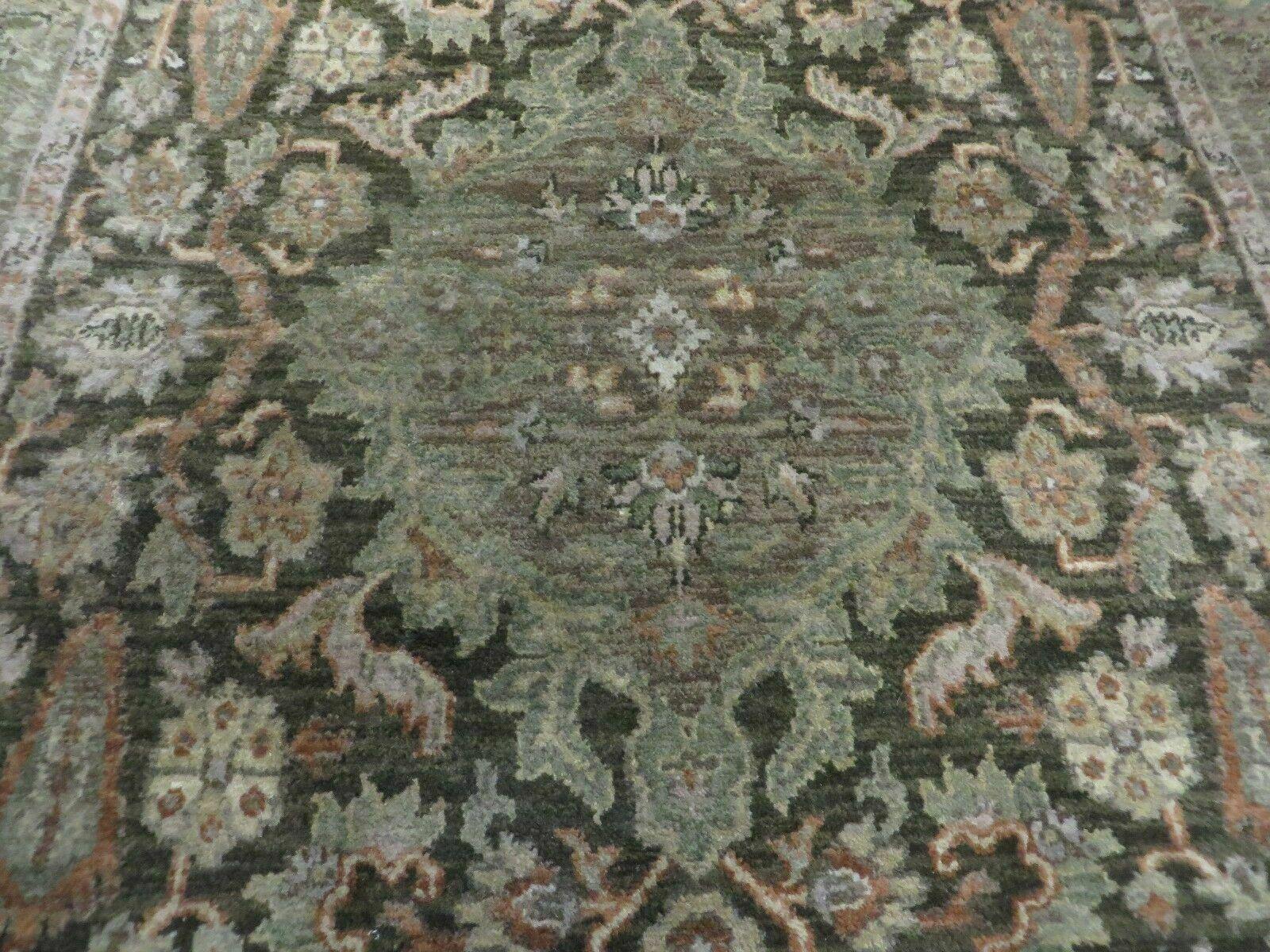 4' X 6' Handmade India Floral Oriental Tea Washed Wool Rug Veg Dyes # M709 Nice - Jewel Rugs