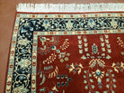 4' X 6' Vintage Handmade Pakistani Rug Highly Detailed Red - Jewel Rugs