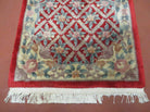 3' X 5' Vintage Handmade Chinese Art Deco Wool Accent Throw Scatter Rug Carpet Red - Jewel Rugs