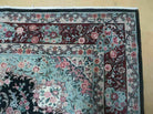 6' X 9' Vintage Hand Made Fine Chinese Floral Oriental Wool Silk Rug Carpet Nice - Jewel Rugs